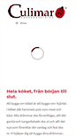 Mobile Screenshot of culimar.se